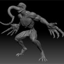 Mi proyecto del curso: Modelado en ZBrush: Licker. Un proyecto de 3D, Modelado 3D, Videojuegos, Concept Art y Diseño de personajes 3D de Diego Calistro - 17.02.2023