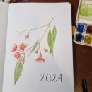 My project for course: Bullet Journaling: Illustrated Planning. Un proyecto de Artesanía, Pintura a la acuarela, DIY, Gestión, productividad							 y Business de Wendy Allison - 17.11.2023