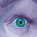 Mijn project van de cursus: Leg de ziel van je portret vast en schilder ogen in olieverf. Un proyecto de Pintura, Ilustración de retrato y Pintura al óleo de Mari Posa - 19.11.2023
