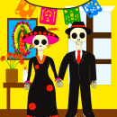 Ilustración Día de Muertos . Digital Illustration project by pierre140199 - 10.28.2023