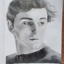 Timothée Chalamet. Pencil Drawing, Drawing, Portrait Drawing, and Realistic Drawing project by garrod_eleonore - 05.27.2021