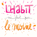 Mon projet du cours : Initiation au lettering manuel : composition de lettres colorées. Lettering, Brush Painting, H, and Lettering project by Nathalie Latrille - 12.05.2023
