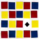 Composiciones abstractas con color de Jerarquía y Agrupación por semejanza, forma y/o color. Design projeto de pauhaus - 06.12.2023