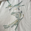 Birds of Paradise. Traditional illustration, Digital Illustration, and Embroider project by l.campschreur - 12.07.2023