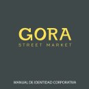 Manual de Identidad Corporativa GORA Street Market. Design project by ibonkaride - 12.20.2023