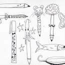 Meu projeto do curso: A arte de desenhar: transforme seus rabiscos em arte. Un proyecto de Ilustración tradicional, Dibujo a lápiz, Dibujo y Sketchbook de Nathalia Balieiro - 18.12.2023