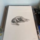 Meu projeto do curso: Desenho do corpo humano em movimento. Un projet de Beaux Arts, Esquisse , Dessin au cra, on, Dessin , et Dessin réaliste de Alice Scocuglia - 29.12.2023