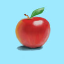 Apple. Un proyecto de Dibujo e Ilustración digital de Samuel Cardoso - 07.01.2024