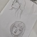 Mi proyecto del curso: Sketchbook de retrato: explora el rostro humano. Un projet de Esquisse , Dessin, Dessin de portrait, Dessin artistique , et Carnet de croquis de olgaltuve - 11.01.2024