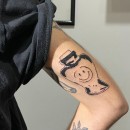 Happy Potion tattoo. Un progetto di Illustrazione vettoriale e Design di tatuaggi di camila ledesma - 19.08.2022