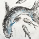 Mi proyecto del curso: Ilustración de animales con carboncillo y tinta. Un proyecto de Bellas Artes, Dibujo, Ilustración con tinta e Ilustración naturalista				 de Alba Acosta - 08.01.2024