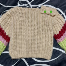 Mi proyecto del curso: Crochet: crea prendas con una sola aguja. Fashion, Fashion Design, Fiber Arts, DIY, Crochet, and Textile Design project by idoia_tean - 01.15.2024