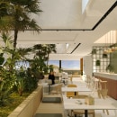 cafetería Biolitoral. Design de interiores projeto de Adolfo Escobar - 16.01.2024
