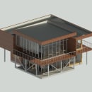 Mi proyecto del curso: Diseño y modelado arquitectónico 3D con Revit. 3D, Architecture, 3D Modeling, Digital Architecture, and ArchVIZ project by Micaela Favre - 01.08.2024