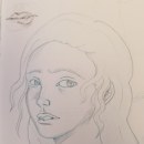 My project for course: Portrait Sketchbooking: Explore the Human Face. Un proyecto de Bocetado, Dibujo, Dibujo de Retrato, Dibujo artístico y Sketchbook de gchungcreativedesign - 18.01.2024