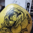 Mój projekt z kursu: Wprowadzenie do tatuowania. Ilustração tradicional, Desenho de tatuagens e Ilustração botânica projeto de Ewa Urban - 01.01.2024
