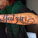 Mi proyecto del curso: Lettering para tatuajes. Een project van Kalligrafie,  Belettering y  Tatoeageontwerp van Nataly Paola Cardiel Muñoz - 20.01.2024