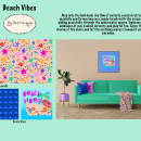 Mi proyecto del curso: Diseño de patrones para artículos del hogar - Beach Vibes. Design gráfico, Design de produtos, Pattern Design e Ilustração digital projeto de dmerhege - 16.01.2024