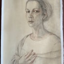 My project for course: Classical Portrait Drawing: The Renaissance Man’s Method. Un proyecto de Bellas Artes, Bocetado, Dibujo, Dibujo de Retrato, Dibujo realista y Dibujo artístico de sally.boud - 23.01.2024