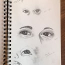 My project for course: Portrait Sketchbooking: Explore the Human Face. Sketching, Drawing, Portrait Drawing, Artistic Drawing, and Sketchbook project by marymagdaleneandres - 01.26.2024