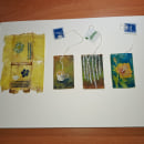 Mi proyecto del curso: El arte de pintar en bolsitas de té. Un proyecto de Bellas Artes, Pintura, Pintura a la acuarela y Pintura gouache de Valle Quero - 28.01.2024