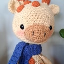 Mi proyecto del curso: Amigurumi para principiantes: teje animales en crochet. Un proyecto de Artesanía, Diseño de juguetes, Crochet, Amigurumi y Diseño textil de dani - 31.01.2024