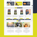 Allendes Hnos. Alimento Mascotas - Diseño Web. UX / UI, Graphic Design, Web Design, Digital Marketing, and Digital Design project by Héctor Morales Provoste - 02.02.2024