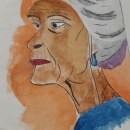 Sketchbook del retrato: Explora el rostro humano. Ilustração tradicional projeto de Verónica Giovannini - 02.02.2024