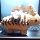 Mi proyecto del curso: Diseño y creación de amigurumis. Un proyecto de Artesanía, Diseño de juguetes, Tejido, DIY, Crochet, Amigurumi y Diseño textil de Navidad Alvarado Chung - 19.01.2024