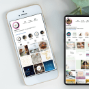 Mi proyecto del curso: Diseño de feed de Instagram con Canva. Graphic Design, Marketing, Social Media, Instagram, and Digital Design project by saraberber - 02.03.2024