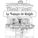 Logo for La Maison de Rafah. Traditional illustration, and Drawing project by Urban Anna - 02.07.2024