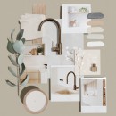 Moodboard cocina . Un proyecto de Diseño de interiores, Collage, Sketchbook y Fotomontaje de meny.sn - 08.02.2024