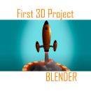 First 3D project. Un proyecto de Diseño, 3D, Modelado 3D y Diseño 3D de Daniela Ayala - 11.02.2024