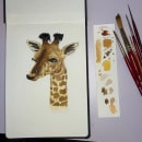 My project for course: Watercolor Illustration: Painting Realistic Wildlife. Un projet de Beaux Arts, Peinture, Aquarelle et Illustration naturaliste de jessissketching - 13.02.2024