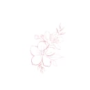 Mi proyecto del curso: Tatuaje botánico con puntillismo. Un proyecto de Ilustración tradicional, Diseño de tatuajes e Ilustración botánica de Fernanda javiera Godoy Benítez - 14.02.2024