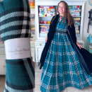 Blanket Ball Gown. Un proyecto de Costura de Caitlin Trantham - 14.02.2024