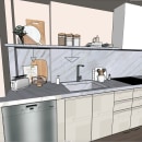 Reforma residencial . Un proyecto de Diseño de interiores, Modelado 3D, Decoración de interiores e Interiorismo de meny.sn - 15.02.2024