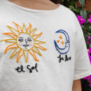Sol y Luna. Embroider project by Leidy Vanessa Vallejo Sanchez - 02.16.2024