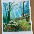 My project for course: Dreamy Watercolor Landscapes: Paint with Light. Un progetto di Pittura e Pittura ad acquerello di Jeanette Wilson - 04.01.2024