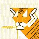 Tres tristes tigres…. Een project van Ontwerp van personages, Digitale illustratie y Kinderillustratie van Manu Martín - 05.01.2024
