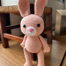 Meu projeto do curso: Amigurumi de animais com crochê. Design de brinquedos, Tecido, DIY, Crochê, Amigurumi, e Design têxtil projeto de Juliana Bôrges - 22.02.2024