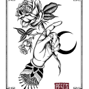 Rose Tshirt. Un proyecto de Serigrafía e Ilustración digital de Aleix Cortés - 03.06.2022