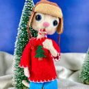 Let It Snow Serie | Needle Felted Dolls. Character Design, and Needle Felting project by Bibiana Gimenez - 02.22.2024