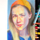 My project for course: Expressive Portrait Drawing with Soft Pastels. Un proyecto de Ilustración tradicional, Bellas Artes, Dibujo, Ilustración de retrato, Dibujo de Retrato y Dibujo artístico de Ania Lenihan - 25.02.2024