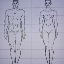 D. Artístic - Proporcions cos humà  Ein Projekt aus dem Bereich Design, Bleistiftzeichnung und Anatomische Zeichnung von Laia Vila Garcia - 01.03.2024