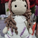 My project for course: Design and Crochet Romantic-Style Amigurumi. Un proyecto de Artesanía, Diseño de juguetes, Tejido, Crochet, Amigurumi y Diseño textil de valecercado8 - 03.03.2024