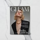 Revista Gleam. Design, Editorial Design, and Graphic Design project by teresasuarez19 - 03.10.2024