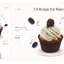 UI Design and Prototyping for Bakery. UX / UI projeto de tatyanaui - 01.11.2023