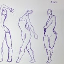 Plus 5minx3. Desenho anatômico projeto de Laura Cortés - 12.03.2024