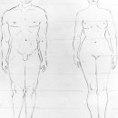 Home i dona_Dibuix Artístic. Un proyecto de Dibujo anatómico de albagarciagmz11 - 12.03.2024